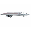 PLATEAU ROUES DESSOUS 406x215 freiné 2 essieux PTAC : 2500 kg