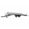 PLATEAU ROUES DESSOUS 406x215 freiné 2 essieux PTAC : 2500 kg