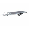 PLATEAU ROUES DESSOUS 406x215 freiné 2 essieux PTAC : 2500 kg