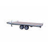 PLATEAU ROUES DESSOUS 406x215 freiné 2 essieux PTAC : 3500 kg