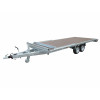 PLATEAU ROUES DESSOUS 506x215 freiné 2 essieux PTAC : 3500 kg