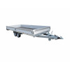 PLATEAU ROUES DESSOUS 506x215 freiné 2 essieux PTAC : 3500 kg