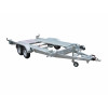 PORTE VOITURE 394x190x14 avec grandes rampes amovibles PTAC : 2000  kg avec 2 cales et 1 treuil inclus