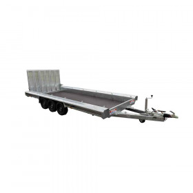 Porte engins 4m80x1m80 3T5 3 essieux de1800kg