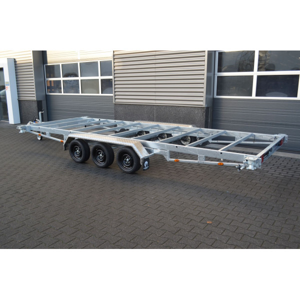 Remorque conteneur 20 pieds 3 x essieu 1800 kg