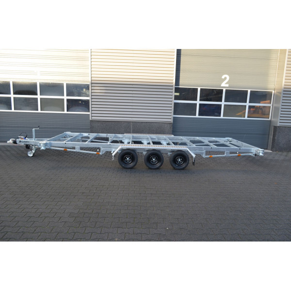 Remorque conteneur 20 pieds 3 x essieu 1800 kg