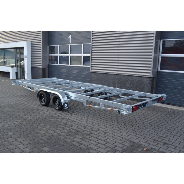 Remorque conteneur 10 pieds 2 x essieu 1350 kg
