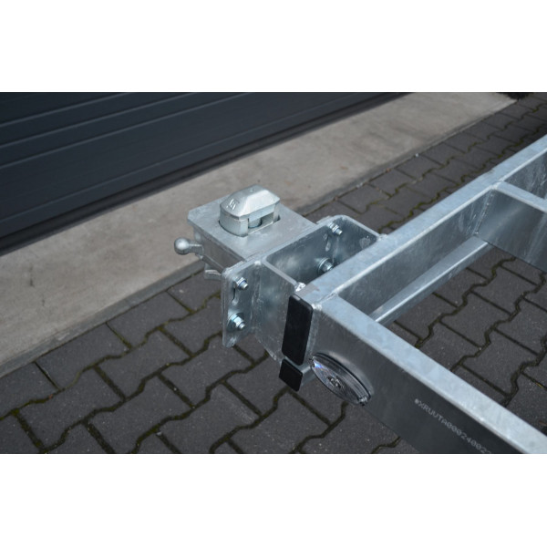 Remorque conteneur 20 pieds 2 x essieu 1800 kg