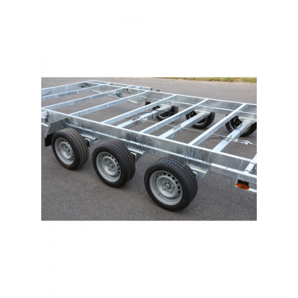 TH 6m x 2m44 version basse 3 x essieux 1350kg