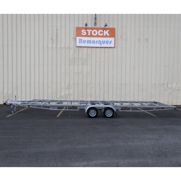 TH 7m80 x 2m44 version basse 2 essieu x 1800 kg