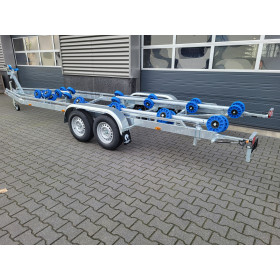 PB 7m80 x 2m20 Flex-Roll 2 x essieu 1350 kg