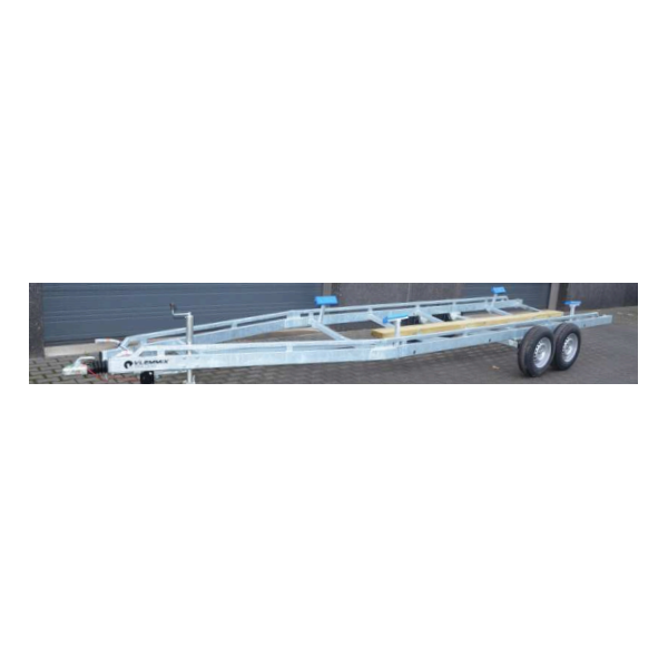 Remorque de stockage 1 x essieu 1800 kg