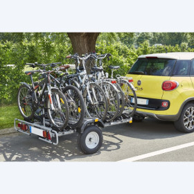 Remorque 6 vélos à 2 roues