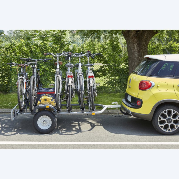 Remorque 6 vélos à 2 roues