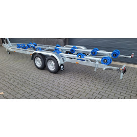7m80 x 2m20 3500kg remorque porte bateau FLEX-ROLL