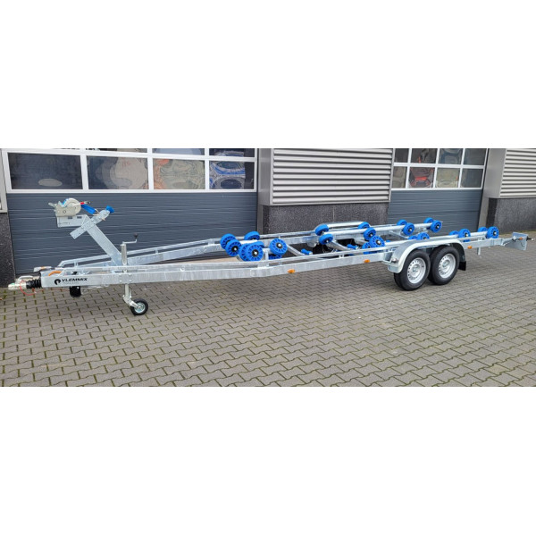 7m80 x 2m20 3500kg remorque porte bateau FLEX-ROLL