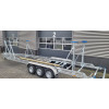 Remorque porte Voilier 10m 3500kg 3 essieux de 1350kg