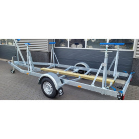 6m30-2m20 - 1x1350 kg - VLEMMIX - Remorque Porte quillard