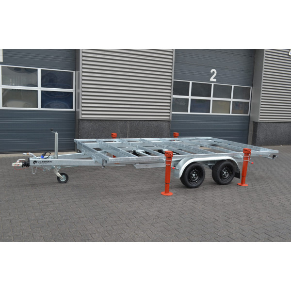 DT 4m80 x 2m44 Version amovible 2 x essieux 1800 kg + deck