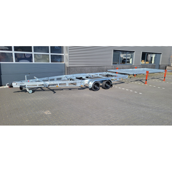 DT 5m40 x 2m44 Version amovible 2 x essieux 1800 kg + deck
