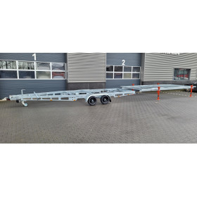 DT 6m x 2m44 Version amovible 2 x essieux 1800 kg + deck