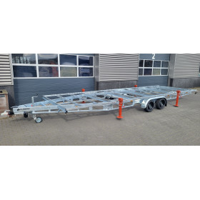 DT 7m80 x 2m44 Version amovible 3 x essieux 1800 kg + deck