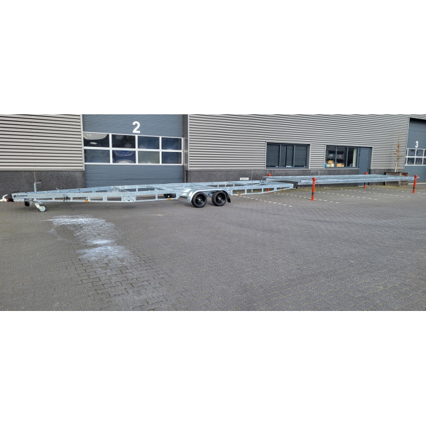 DT 8m40 x 2m44 Version amovible 2 x essieux 1800 kg + deck