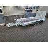 GTM 4m x 1m50 Gooseneck porte engin 3 x essieux 1350 kg