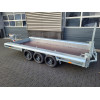 GTM 4m x 1m50 Gooseneck porte engin 3 x essieux 1350 kg