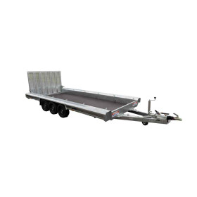 TM 4m80 x 1m80 porte engin 3 x essieux 1500 kg