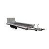 GTM 4m80 x 1m80 Gooseneck porte engin 3 x essieux 1500 kg