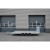 GTM 4m80 x 1m80 Gooseneck porte engin 3 x essieux 1500 kg
