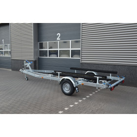 7m-2m20 2x1350kg - 2700 kg - VLEMMIX - Remorque Porte-Bateau version patin