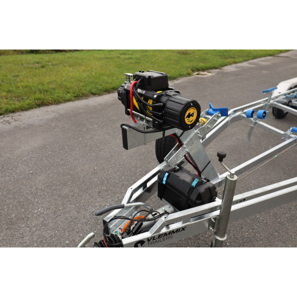 Location remorque porte bateau 3500kg 7m80 3 essieux