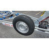 Location remorque porte bateau 3500kg 7m80 3 essieux