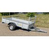 Remorque alu 2m57x1m31 2 essieux 750kg