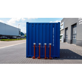 4 Béquilles pivotantes pour conteneur