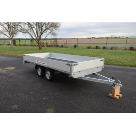 Plateau 4m10 x 1m86 2 essieux 750kg