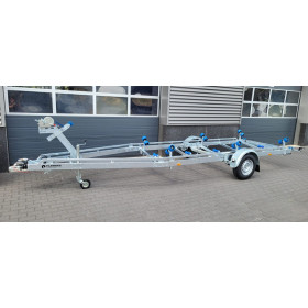 7m-2m20 1x1800kg - 1800 kg - VLEMMIX - Remorque Porte-Bateau