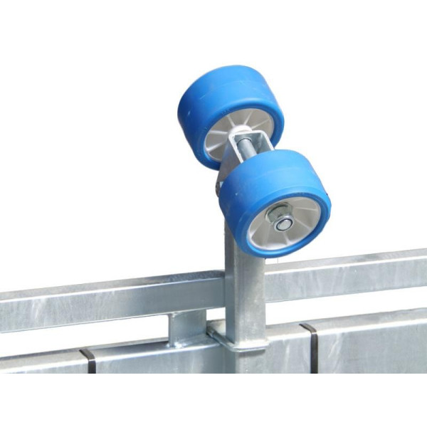 7m-2m20 1x1800kg - 1800 kg - VLEMMIX - Remorque Porte-Bateau