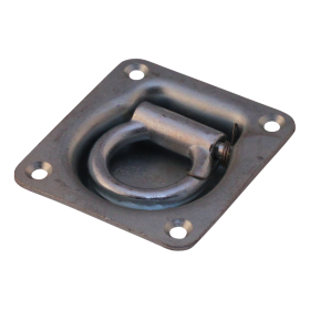 anneau d'ancrage avec ressort en acier inox zingué