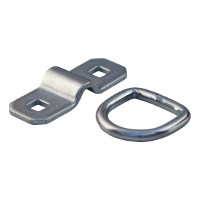 anneau d'ancrage en 2 pièces, petit zingué