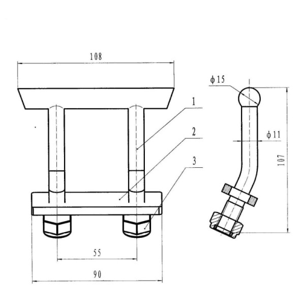 anneau d'ancrage M12