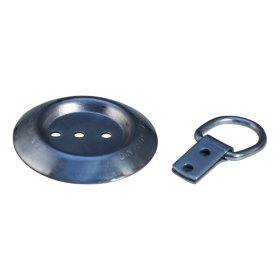 anneau d'ancrage rond zingué