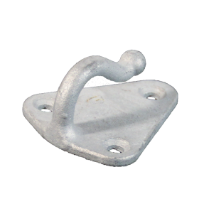 crochet de carrosserie version à visser zingué