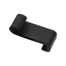 crochet de montage plastique noir