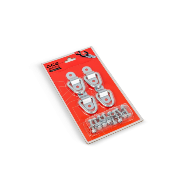 D-ring Essential galvanisé (argent)