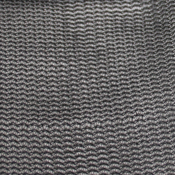 filet de sécurité micro mailles 6500x3000mm PE, 180 gr/m2 noir foncé RAL 9005