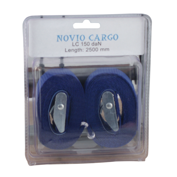 sangele d'arrimage avec tenon de boucle (set 2 pièces) 25mm 2500mm polyester