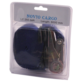 sangle d'arrimage avec cliquet e S-crochet 25mm 6000mm polyester